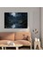 Gece Yarısı Gölü Kanvas Tablo Tablo - Gece Yarısı, Duvar Dekorasyonu, Kanvas Tablo Duvar Sanatı, Gece Yarısı, 30X30 3