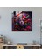 Medusa Çiçek Cam Baskı - Medusa, Cam Sanatı, Canlı Çiçekler, Modern Sanat, 30X30 3
