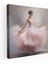 Pastel Balerin Kanvas Tablo - Zarif Duvar Tablosu - Pastel, Ev Dekorasyonu, Kanvas Tablo, Pastel, 30X30 1