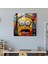 Minionlar Cam Baskı - Soyut Anlatım - Minionlar, Cam Tablo, Cam Sanatı, Cam Baskı, 30X30 2