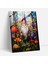 Vitray Gnome Sanatı - Gnome, Karmaşık Detaylar, Yemyeşil Bahçe, Modern Sanat, 30X45 1