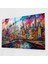 Graffiti Cam Baskı - Urban Skyline Energy - Graffiti, Graffiti Skyline, Ev Dekorasyonu, Duvar Dekorasyonu, 45X30 1