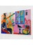 Henri Matisse Cam Baskı Duvar Dekorasyonu - Henri Matisse, Henri Matisse, Cam Duvar Sanatı, Cam Sanatı, 45X30 1