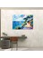 Henri Matisse Ev Dekorasyonu Cam Baskı - Deniz Manzarası - Henri Matisse, Deniz Manzarası, Sakinleştirici Renkler, Ev Dekorasyonu, 90X60 1