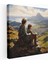 Yüzüklerin Efendisi Kanvas Tablo - Frodo ve Sam Hüküm Dağında - Yüzüklerin Efendisi, Duvar Tablosu, Frodo Baggins, Kanvas Tablo, 30X30 1