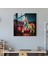 Neon Cam Sanatı - Retro Unicorn Tabela - Tek Boynuzlu At, Nostaljik Cazibe, Duvar Süslemesi, Cam Duvar Sanatı, 30X30 2