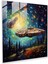 Star Wars Millennium Falcon Cam Baskı - Yıldız Savaşları, Cam Sanatı, Ev Dekorasyonu, Modern Sanat, 30X30 1