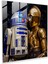 Star Wars Cam Baskı - Vitray Temsili - Narin Bir Mozaik Içinde R2-D2 ve C-3po - Yıldız Savaşları, Cam Duvar Sanatı, Yıldız Savaşları, Mozaik, 30X30 1