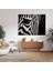 Zebra Kanvas Tablo - Görkemli Zebra - Zebra, Duvar Dekorasyonu, Kutsal Alan, Zebra, 70X70 3