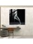 Şık Cam Sanatı - Minimalist Tek Boynuzlu At Heykeli - Tek Boynuzlu At, Ev Dekorasyonu, Pürüzsüz Çizgiler, Minimalist Cam Heykel, 30X30 3