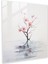 Zen Suluboya Çiçeği Cam Baskı - Zen, Cam Duvar Sanatı, Minimalist, Sakin, 30X30 1