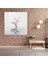 Zen Suluboya Çiçeği Cam Baskı - Zen, Cam Duvar Sanatı, Minimalist, Sakin, 30X30 3
