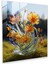 Kır Çiçeği Özü - Cam Heykel - Kır Çiçeği, Elegance, Cam Sanatı, Cam Heykel, 30X30 1
