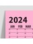 Pembe Renk 2025 Yıllık Planlama Takvim 2025 Yılı Duvar Takvimi Yıllık Planlayıcı Boyut 35 x 50 cm 2