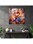 Ilgi Çekici Cam Baskı - Kübist Süper Mario'nun Mantar Krallığı Cam Duvar Sanatı, 30X30 2