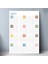 2025 Yıllık Planlayıcı Duvar Takvim Mavi Sarı Turuncu Yearly Wall Planner Boyut 50 x 70 cm 2
