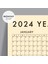 Krem Renk 2025 Yıllık Planlayıcı Duvar Takvimi 2025 Takvim Aylık Planlayıcı Boyut 35 x 50 cm 2