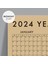 Kraft Kahve 2025 Yıllık Planlayıcı Duvar Takvimi 2025 Takvim Aylık Planlayıcı Boyut 50 x 70 cm 2