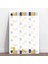 2025 Yıllık Plan Duvar Takvimi Sarı Lacivert Wall Planner Boyut 35 x 50 cm 1