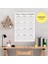 Amerikan Standardı 2025 Takvim 2025 Yıllık Planlayıcı Duvar Takvimi Sunday Start Boyut 50 x 70 cm 1