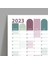 2025 Yıllık Planlayıcı Duvar Takvimi Yeşil Bordo Mürdün Wall Planner Boyut 50 x 70 cm 5