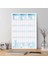2025 Yıllık Planlayıcı Duvar Takvim Mavi Çizgili Yearly Wall Planner Boyut 50 x 70 cm 4