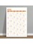 2025 Yıllık Planlama Duvar Takvimi Sarı Kırmızı Wall Planner Boyut 70 x 100 cm 1