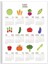 Mutfak Poster Takvim 2025 Sebzeli Vegan Duvar Takvimi Boyut 50 x 70 cm 3