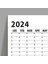 2025 Yıllık Planlayıcı Duvar Takvimi 2025 Takvim Büyük Duvar Takvimi Siyah Beyaz Takvim Boyut 35 x 50 cm 4
