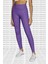 One Luxe Leggings Tigh Fit Lazer Kesim Soft Yumuşak Toparlayıcı Tayt Mor 2