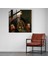 Osmanlı Imparatorluğu Cam Baskı - Regal Sultan - Osmanlı Imparatorluğu, Modern Sanat, Cam Duvar Sanatı, Cam Sanatı, 30X30 3