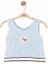 Kız Çocuk Simli Triko Kumaş Crop Bluz 2