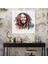 Bob Marley Cam Baskı - Canlı Suluboya Sanatı - Bob Marley, Cam Baskı, Modern Sanat, Pozitif Enerjiler, 30X30 2