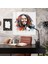 Bob Marley Cam Baskı - Canlı Suluboya Sanatı - Bob Marley, Cam Baskı, Modern Sanat, Pozitif Enerjiler, 30X30 3