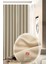 Rech Home Taç Bej Fon Perde Pilesiz - Narden Soft Fon Perde V02 1