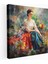Frida Kahlo Empresyonist Kanvas Tablo - Frida Kahlo, Fırça Darbeleri, Duygu, 30X30 1