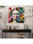 Frida Kahlo Cam Baskı - Frida Kahlo, Kolaj, Frida Kahlo, Duvar Süslemesi, 30X30 3