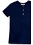Erkek Çocuk Pamuklu Ince Üç Düğmeli Basic Tshirt 4