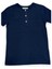 Erkek Çocuk Pamuklu Ince Üç Düğmeli Basic Tshirt 5