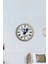40 cm Metal Atatürk Kadranlı Metal Duvar Saati 1