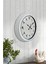 40 cm Metal Arapça-Farsça Rakam Kadranlı Klasik Modern Duvar Saati 2
