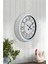 40 cm Metal Romen Rakamlı Modern Dekoratif Lüks Duvar Saati 2
