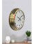 40 cm Metal Arapça-Farsça Rakam Kadranlı Klasik Modern Duvar Saati 2