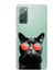 Samsung Galaxy S20 Fe ile Uyumlu Kedi 3 Kamera Korumalı Şeffaf Kılıf 1