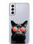 Samsung Galaxy S21 Plus ile Uyumlu Kedi 3 Kamera Korumalı Şeffaf Kılıf 1