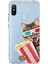 Xiaomi Mi A2 Lite ile Uyumlu Kedi 1 Kamera Korumalı Şeffaf Kılıf 1