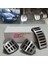 Skoda Octavia A4 Spor Pedal Seti 1997-2004 - Octavia Krom Pedal Seti 1