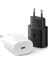 Şarj Edilebilir Pil Galaxy Orjinal Type-C Girişli Fast-Hızlı Şarj Adaptörü 25W-25WALT (Beyaz) 3