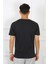 Modlive- Erkek Siyah %100 Pamuklu T-Shirt 27486 4