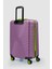 Orta Boy Valiz 4x2 Teker Rose 1169 3